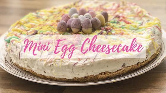 Mini Egg Cheesecake.