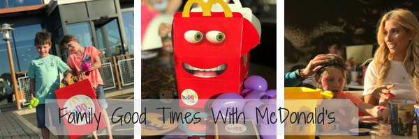 Family Good Times with McDonalds #AD